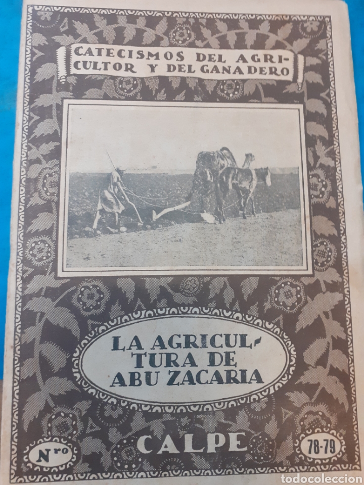 B&uuml;cher: LA AGRICULTURA DE ABU ZACARIA - SANCHEZ PEREZ,Jos&eacute; A. (Noticia y seleci&oacute;n).