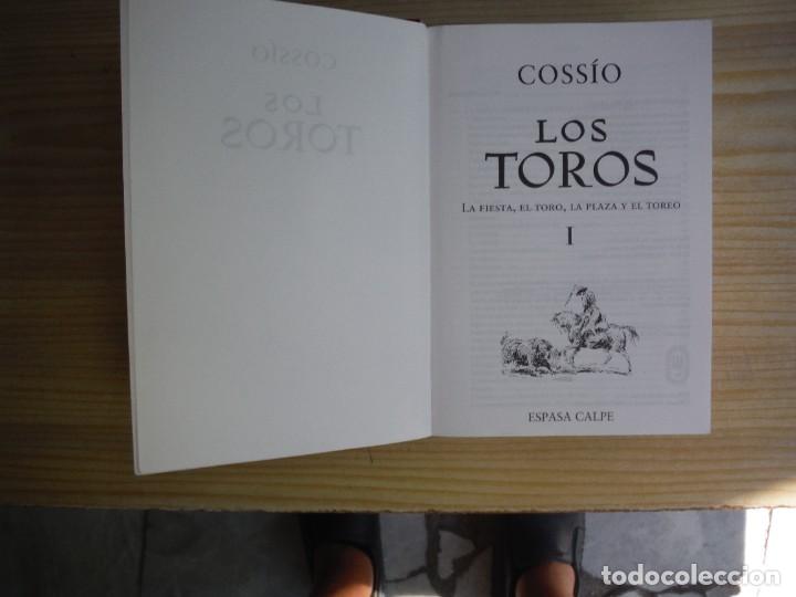 Libros: COSSIO, Jos&eacute; Mar&iacute;a de. - LOS TOROS. TRATADO TECNICO E HISTORICO - Foto 1