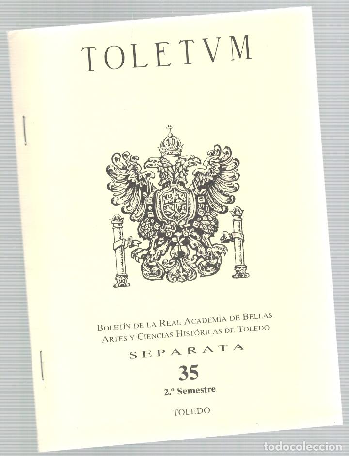 Livros em segunda m&atilde;o: Toletum, separata 35, 2&ordm; semestre - vvaa