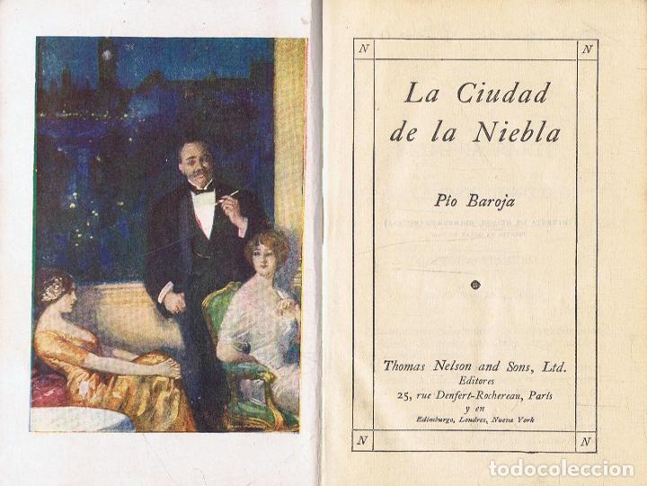 Libros: Baroja. P&Atilde;&shy;o - LA CIUDAD DE LA NIEBLA - Foto 1