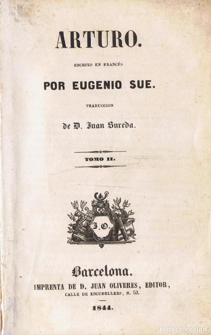 Libros: Sue. Eugenio - ARTURO. 2 Tomos - Foto 3