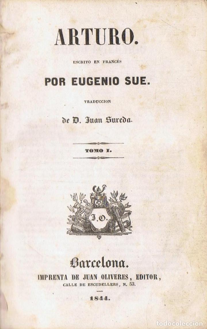Libros: Sue. Eugenio - ARTURO. 2 Tomos - Foto 1