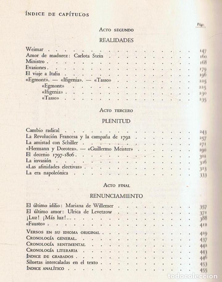 Libros: Bielschowsky. Alberto - GOETHE. El hombre y su Obra - Foto 2