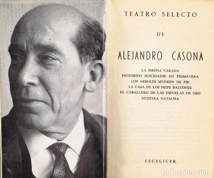 Libros: Casona. Alejandro, (1903 - 1965) - TEATRO SELECTO - Foto 1