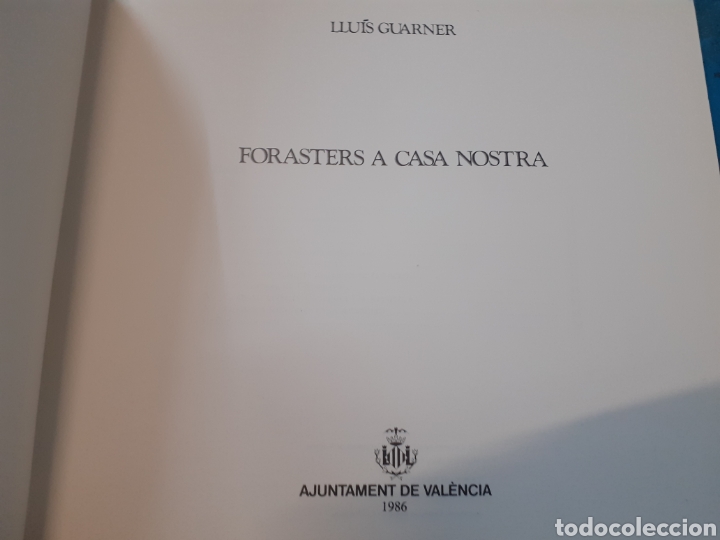 Libros: FORASTERS A CASA NOSTRA - GUARNER,Lluis. - Foto 2