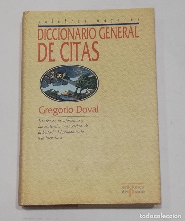 Libros: DOVAL, Gregorio. - Diccionario general de citas. - Foto 1