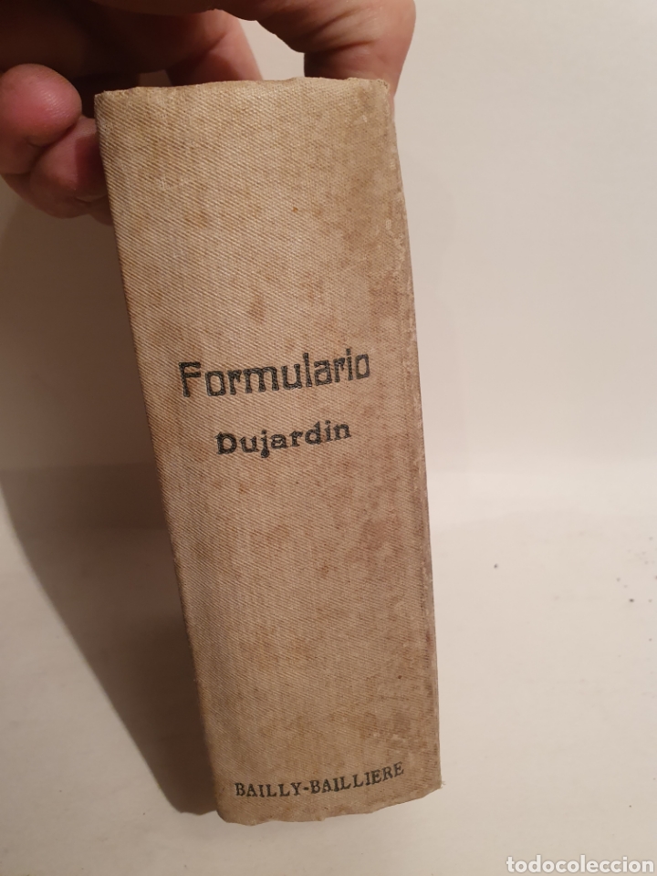 Libros: FORMULARIO DUJARDIN. BAILLY BAILLIERE. MADRID 1950. - Foto 2