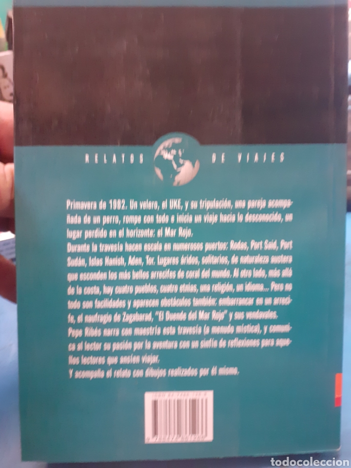 Libros: ESTELA BLANCA EN EL MAR ROJO - RIBES,Pepe. - Foto 2