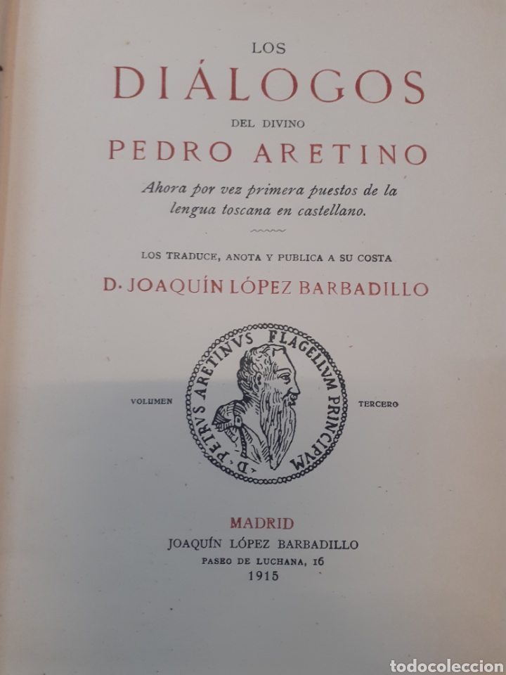 books: LA INFAME VIDA DE LAS CORTESANA - ARETINO,Pedro.