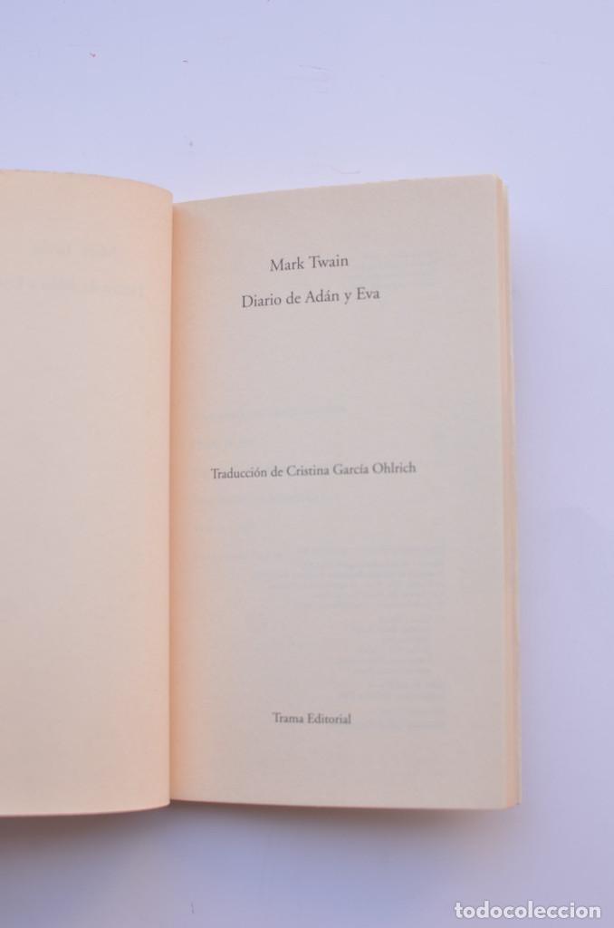 Libros: Diario de Ad&aacute;n y Eva - TWAIN, Mark - Foto 2