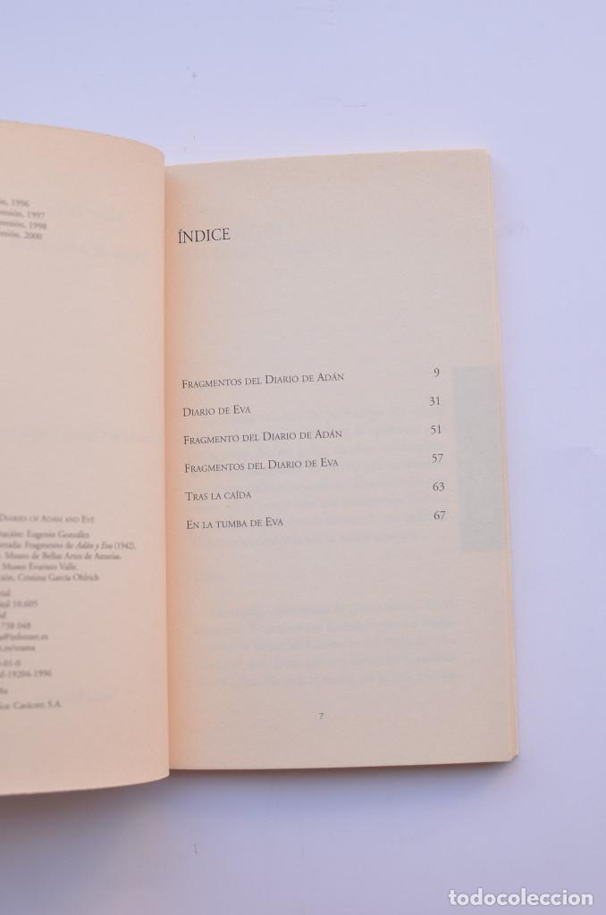 Libros: Diario de Ad&aacute;n y Eva - TWAIN, Mark - Foto 3