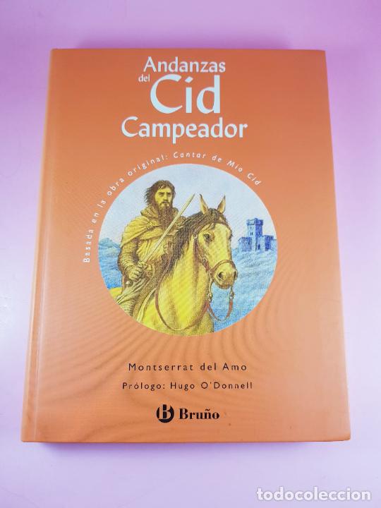 B&uuml;cher: Libro-Andanzas del Cid Campeador-Monsrrat del Amo-2006-Bru&ntilde;o-Impoluto-Coleccionistas