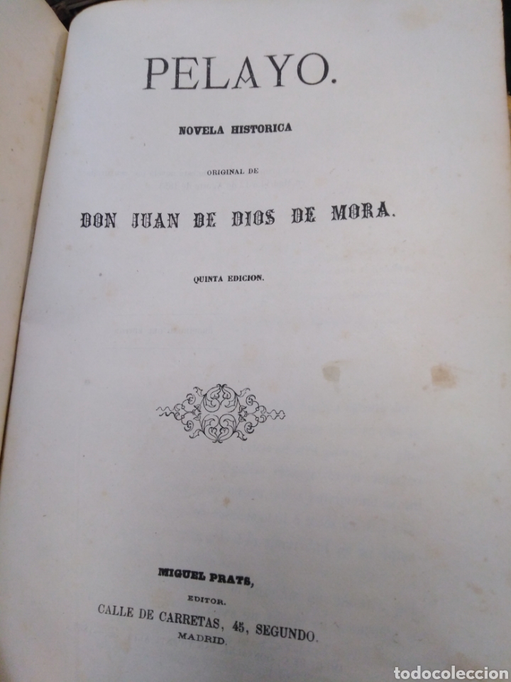 Libros: PELAYO - MORA,Juan de Dios de. - Foto 3