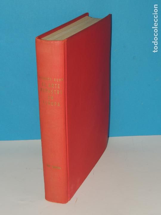 Libros: EL ARTE RUPESTRE EN EUROPA.- HERBERT K&Uuml;HN - Foto 1
