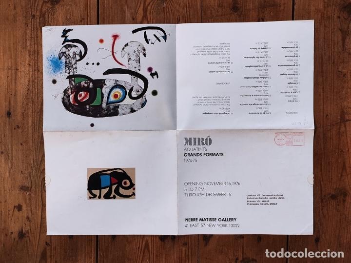 Libros: [JOAN] MIR&Oacute;. Aquatints. Grands Formats 1974-75 - - Foto 1