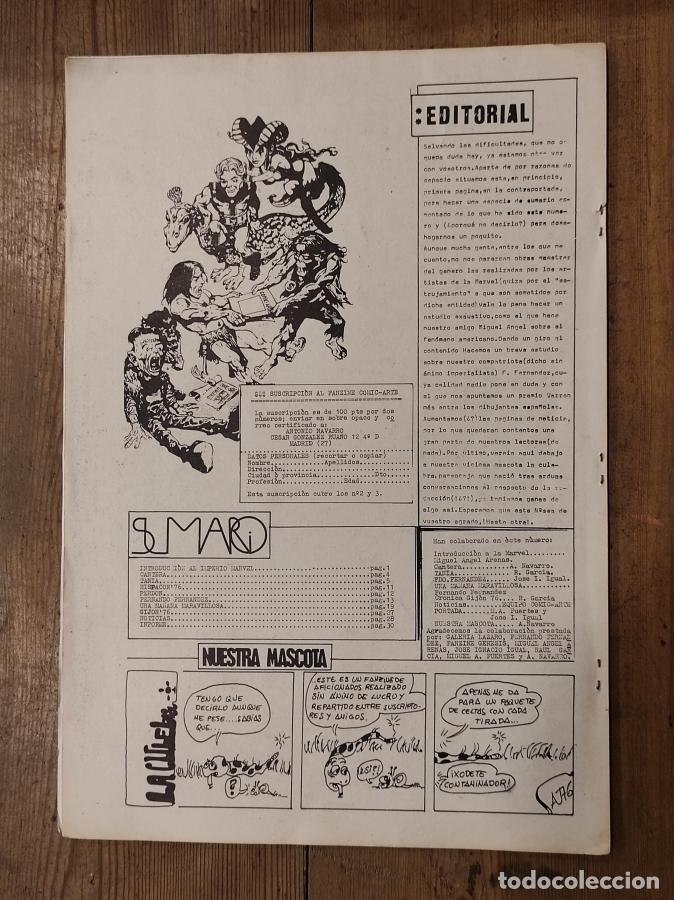 Libros: Fancine COMIC-ARTE. N&ordm;1 - - Foto 2