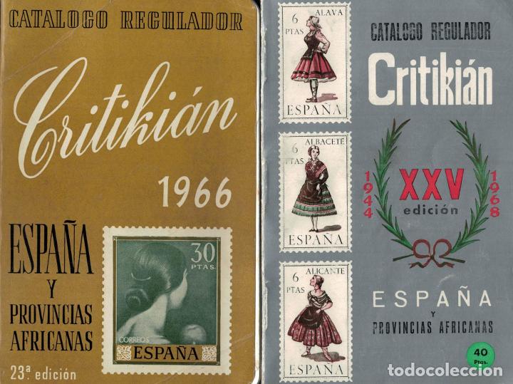 Libros: Sellos. - 7 CAT&Atilde;�LOGOS DE SELLOS. A&Atilde;�OS 1960-70. - Foto 1