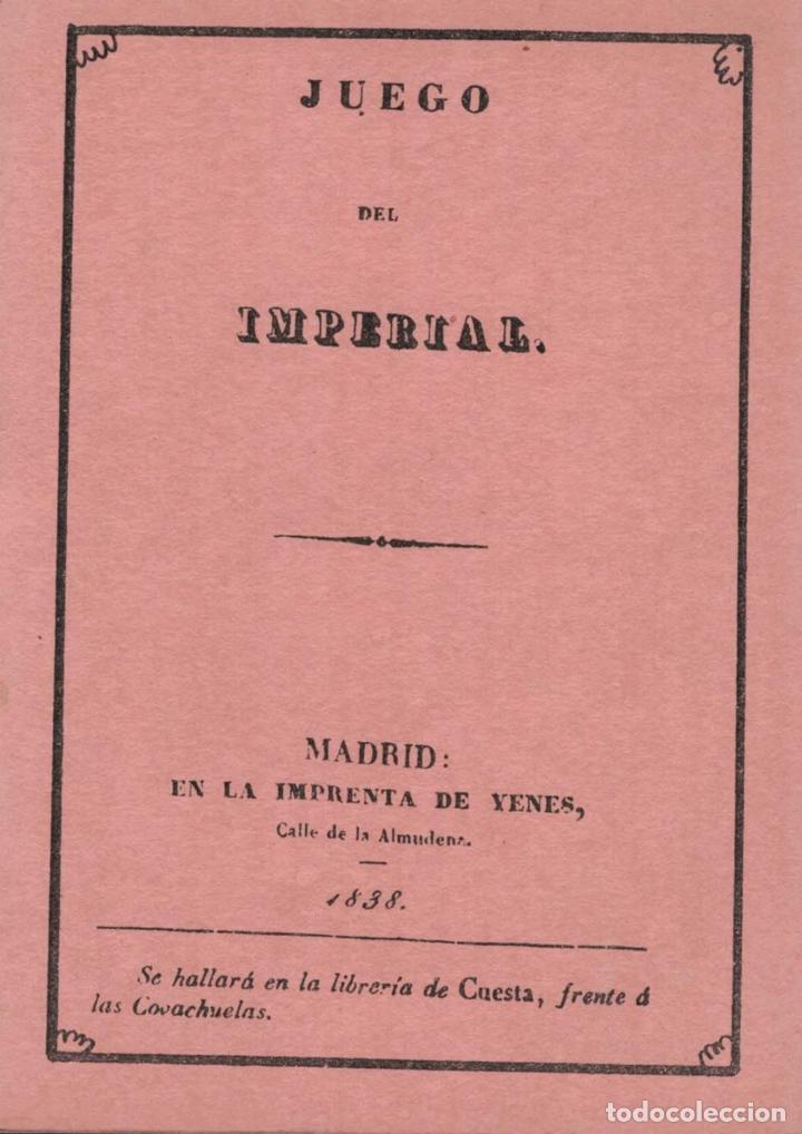 Libros: AA.VV. - JUEGO DEL IMPERIAL. - Foto 1