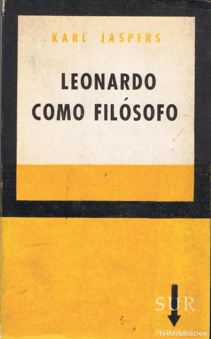 Libros: Jaspers. Karl - LEONARDO COMO FIL&Atilde;�SOFO - Foto 1