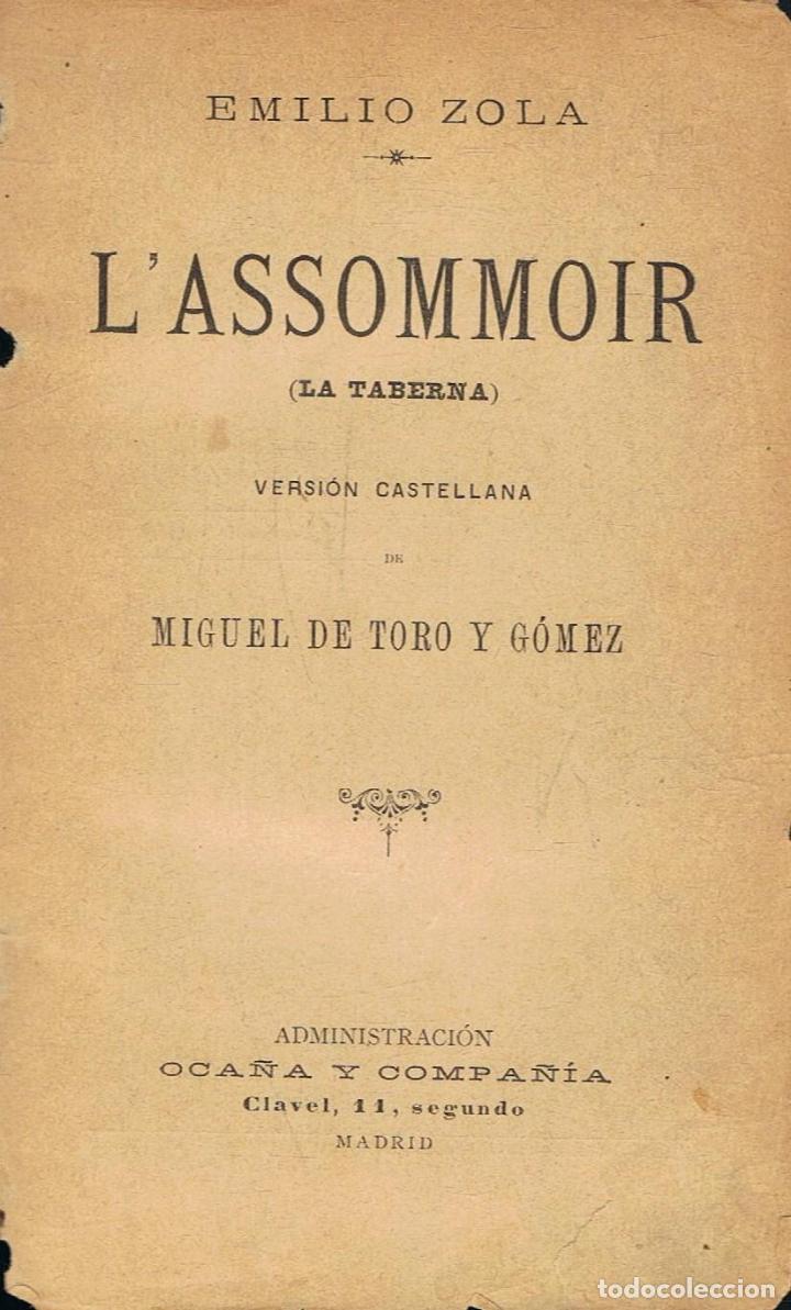 Libros: Zola. Emilio - LASSOMOIR (La taberna) - Foto 1