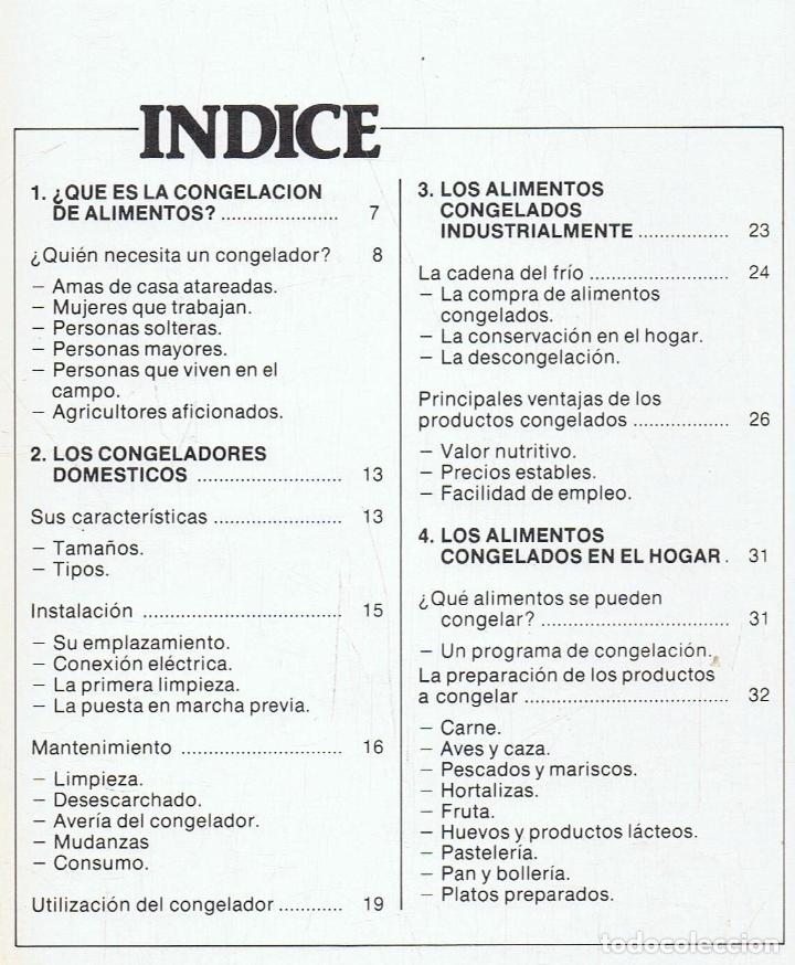 Libros: Editorial. - LA CONGELACI&Atilde;�N Y EL HOGAR - Foto 2