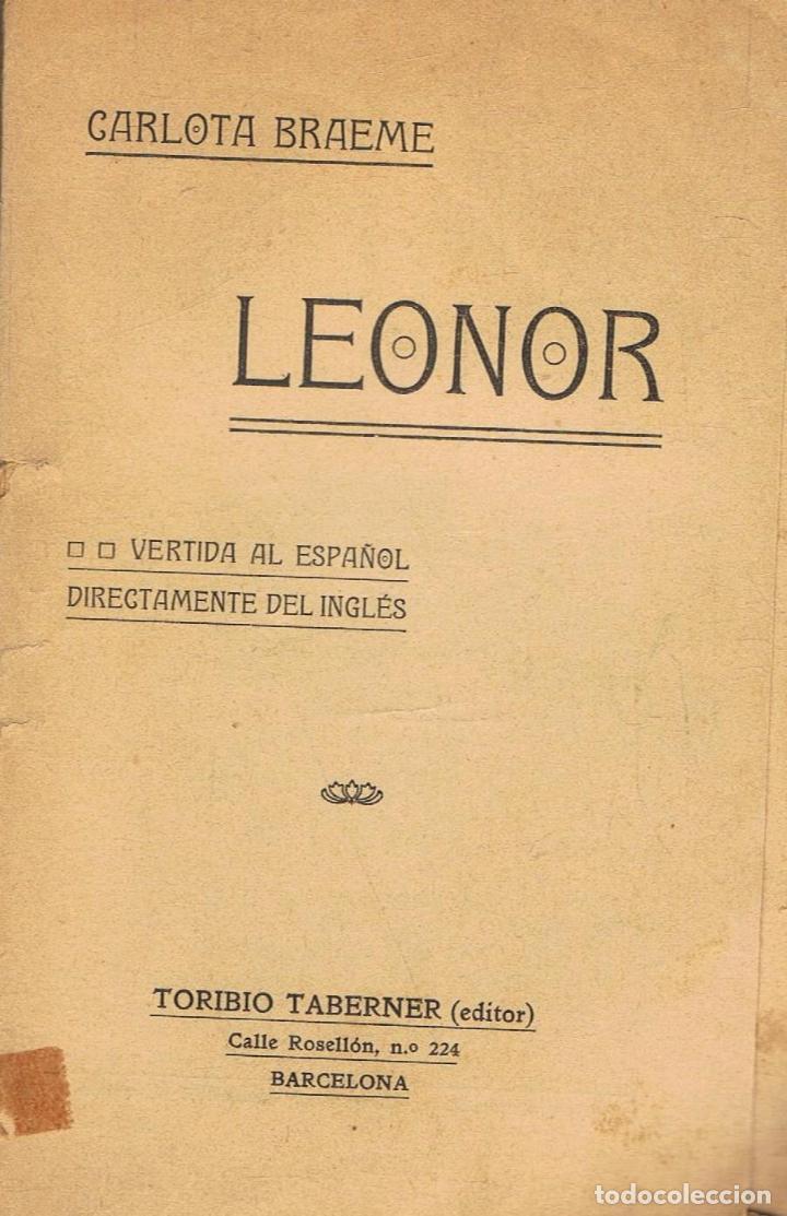 Libros: Braeme. Carlota - LEONOR - Foto 1