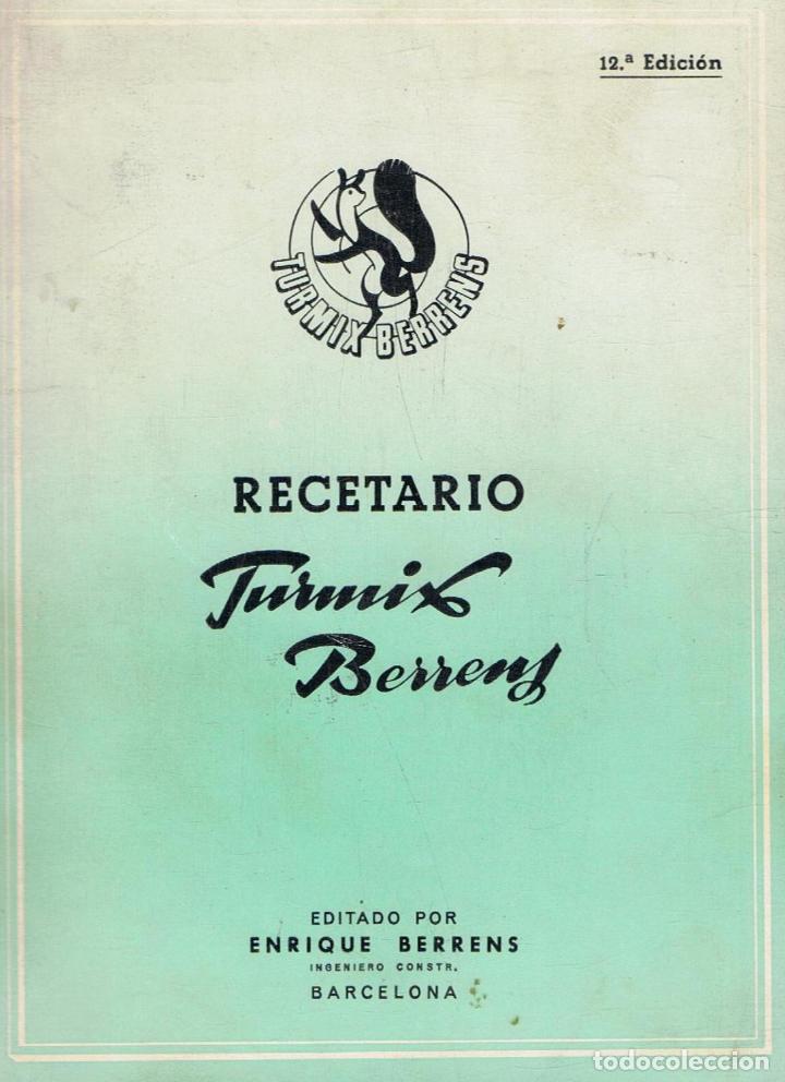 Libros: Editorial. - RECETARIO TURMIX BERRENS - Foto 1