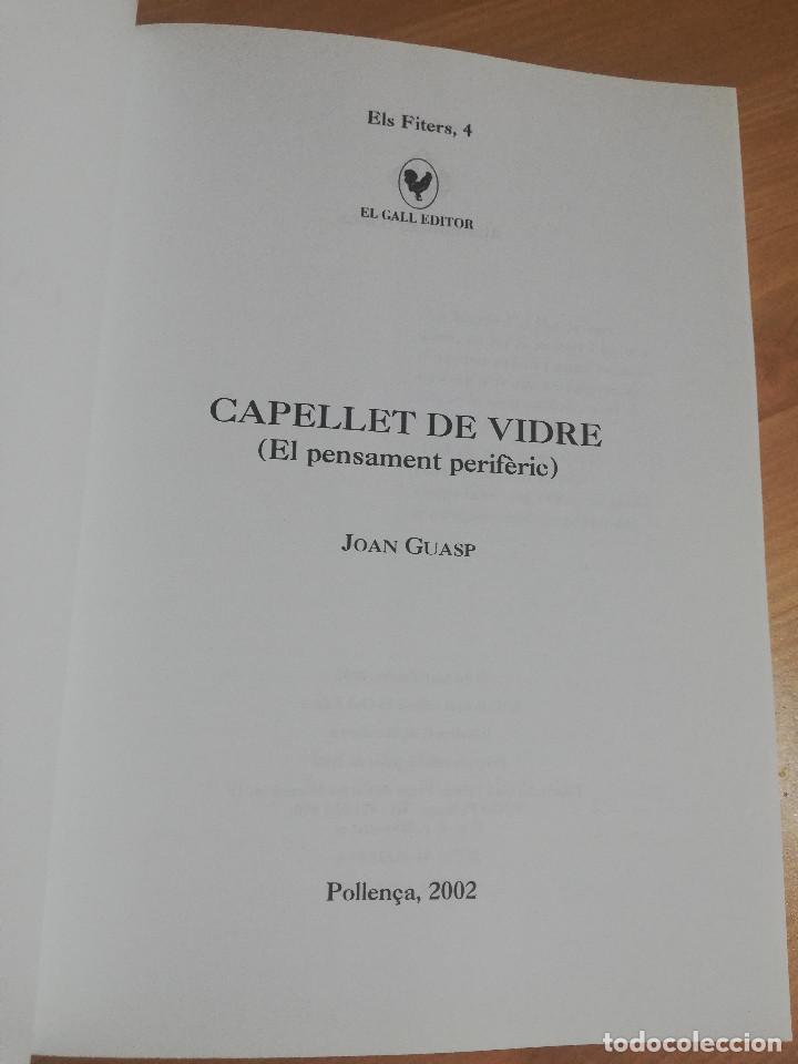 Libros: CAPELLET DE VIDRE (JOAN GUASP) - Foto 2
