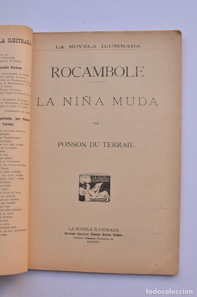 Libros: Rocambole. La ni&ntilde;a muda - PONSON DU TERRAIL, Pierre-Alexis - Foto 2