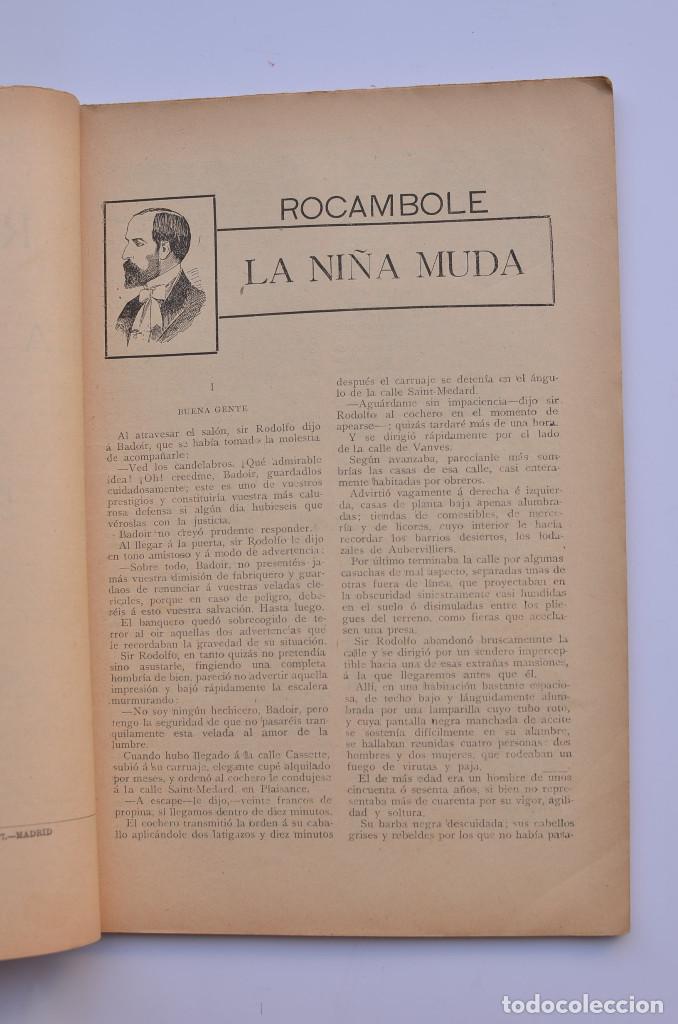 Libros: Rocambole. La ni&ntilde;a muda - PONSON DU TERRAIL, Pierre-Alexis - Foto 3