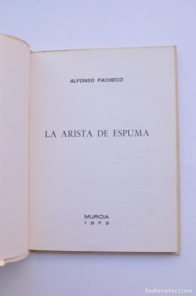 Libros: La arista de espuma - PACHECO, Alfonso - Foto 2