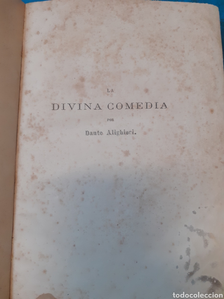 Libros: LA DIVINA COMEDIA - DANTE ALIGHIERI. - Foto 8