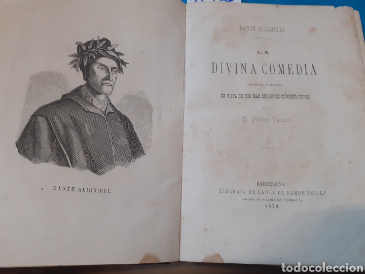 Libros: LA DIVINA COMEDIA - DANTE ALIGHIERI. - Foto 1