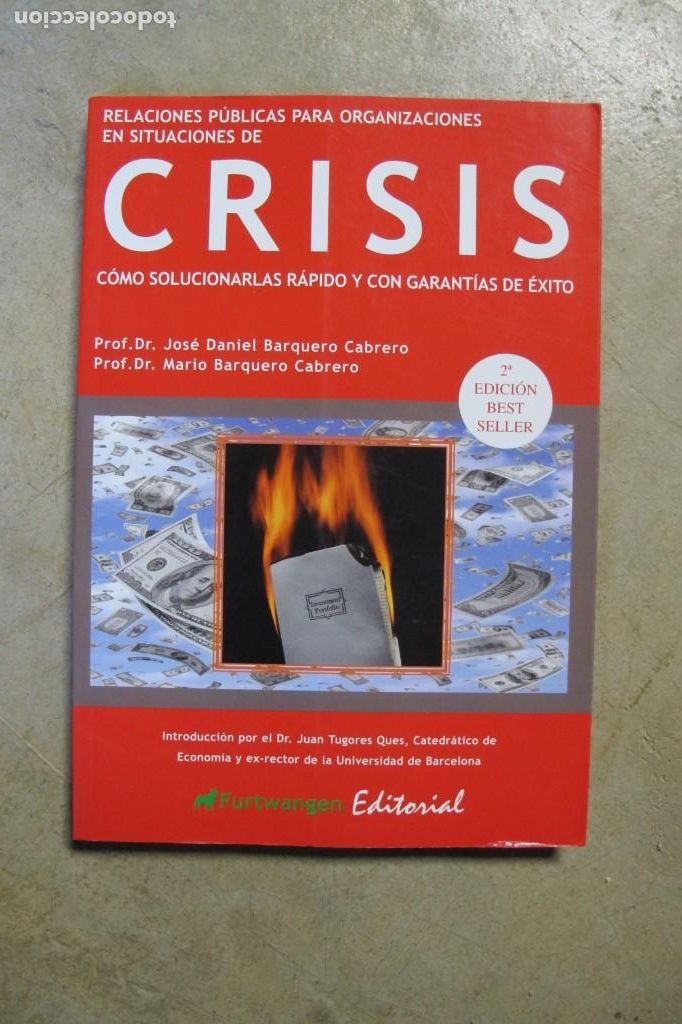 B&uuml;cher: CRISIS COMO SOLUCIONARLAS RAPIDO Y CON GARANTIAS DE EXITO. JOSE DANIEL BARQUERO CABRERO MARIO BARQUE