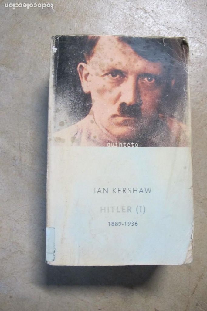 Libros: HITLER (I) 1889-1936 IAN KERSHAW - Foto 1