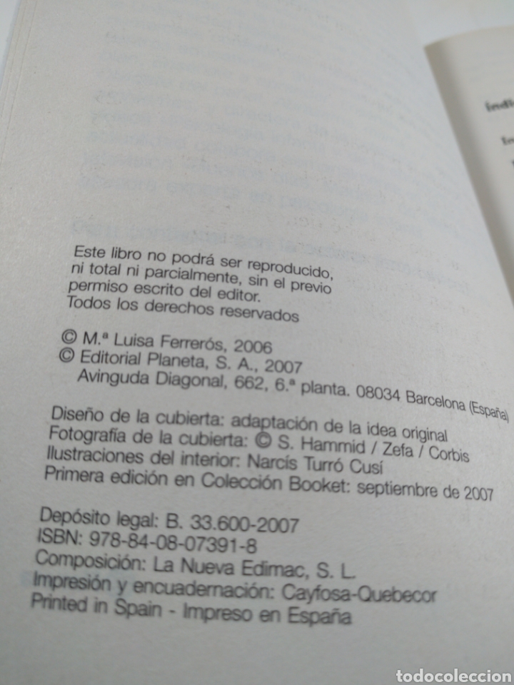 Libros: Si mam&aacute;. Mar&iacute;a Luisa ferreros. Booket. - Foto 3