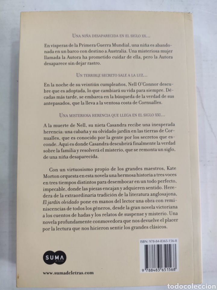 Libros: El Jard&iacute;n Olvidado. Kate Morton - Foto 2