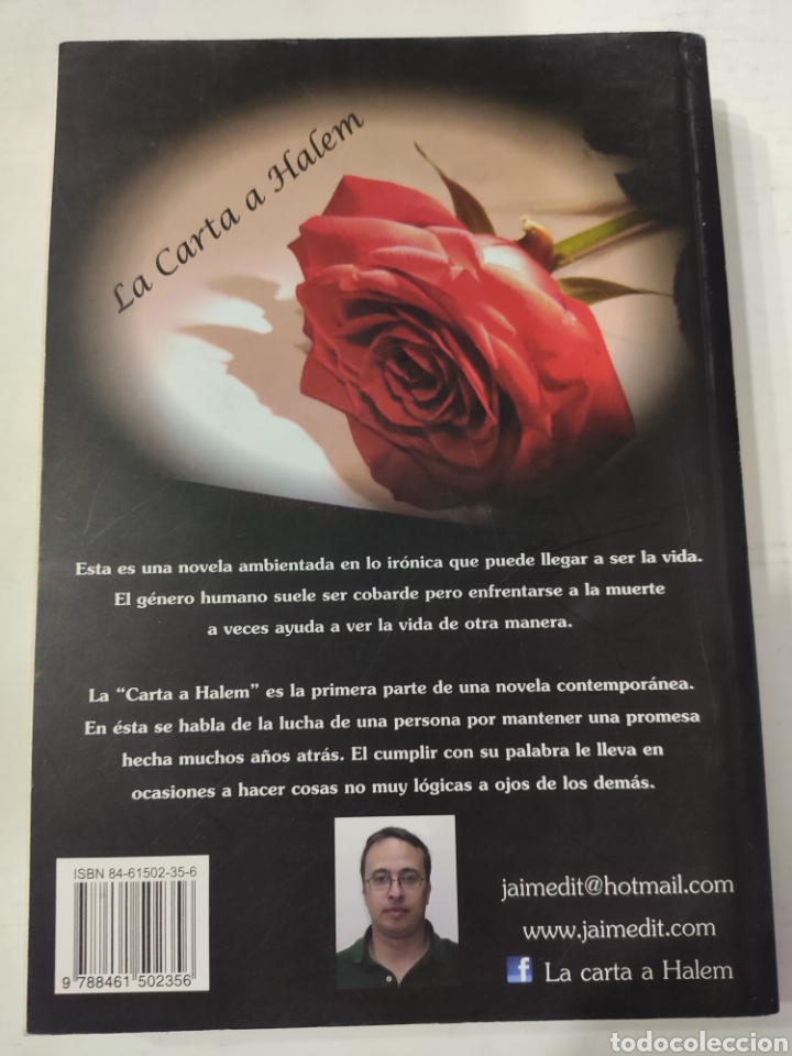 Libros: La Carta A Halem. Jaime P&eacute;rez &Aacute;lvarez - Foto 2
