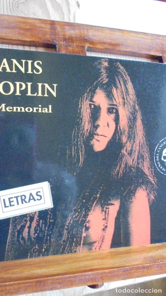 Libros: JANIS JOPLIN. Memorial. Letras - JANIS JOPLIN - Foto 1