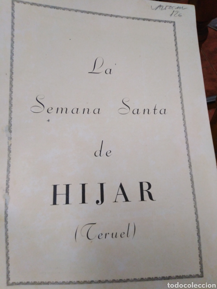 Libros: SEMANA SANTA DE HIJAR. Teruel - Foto 4