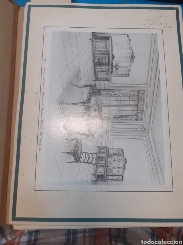 Libros: PROYECTOS DE MUEBLES CLASICOS - GIMENEZ. - Foto 2