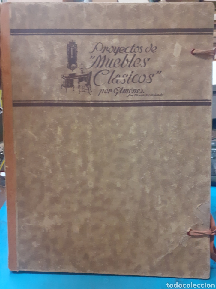Libros: PROYECTOS DE MUEBLES CLASICOS - GIMENEZ. - Foto 1