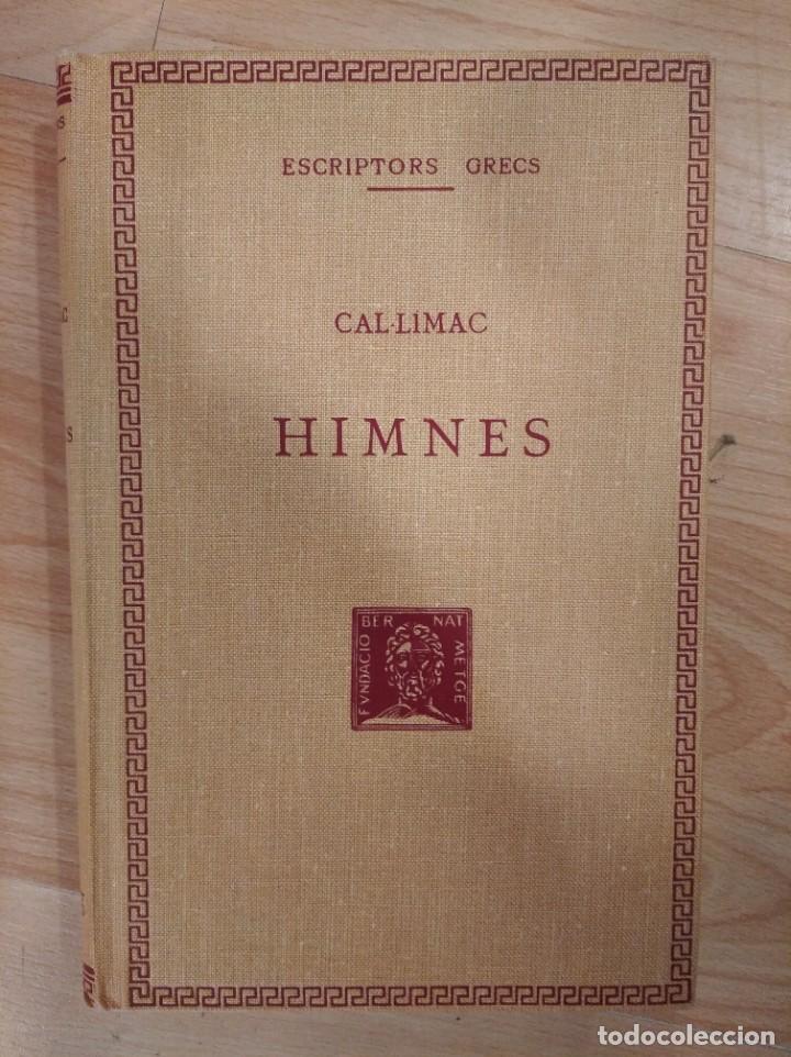 Libros: Himnes. Cal.l&iacute;mac. Bernat Metge - Foto 1