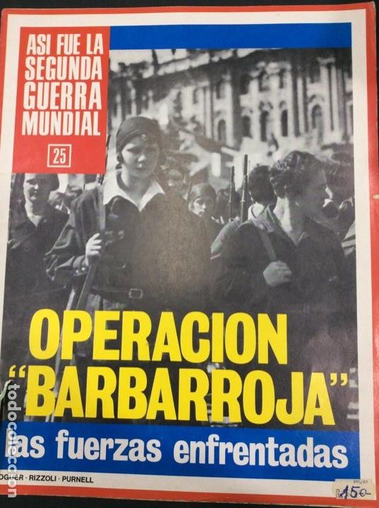 Livros em segunda m&atilde;o: As&iacute; fue la Segunda Guerra Mundial n 25. Operaci&oacute;n &ldquo;barbarroja&rdquo;