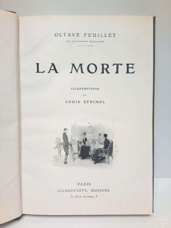 Libros: FEUILLET, Octave - La morte / Illustrations de Louis Strimpl - Foto 4