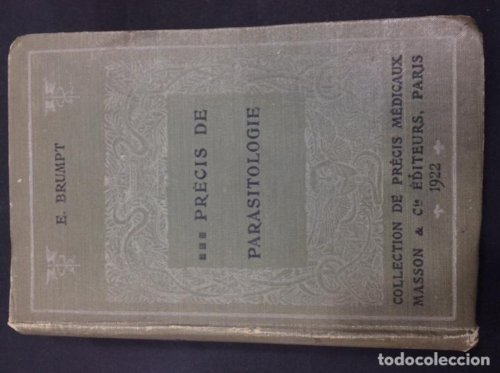 Libros: Precis de parasitologie. E. Brumpt 1922 (EN FRANC&Eacute;S) - Foto 1
