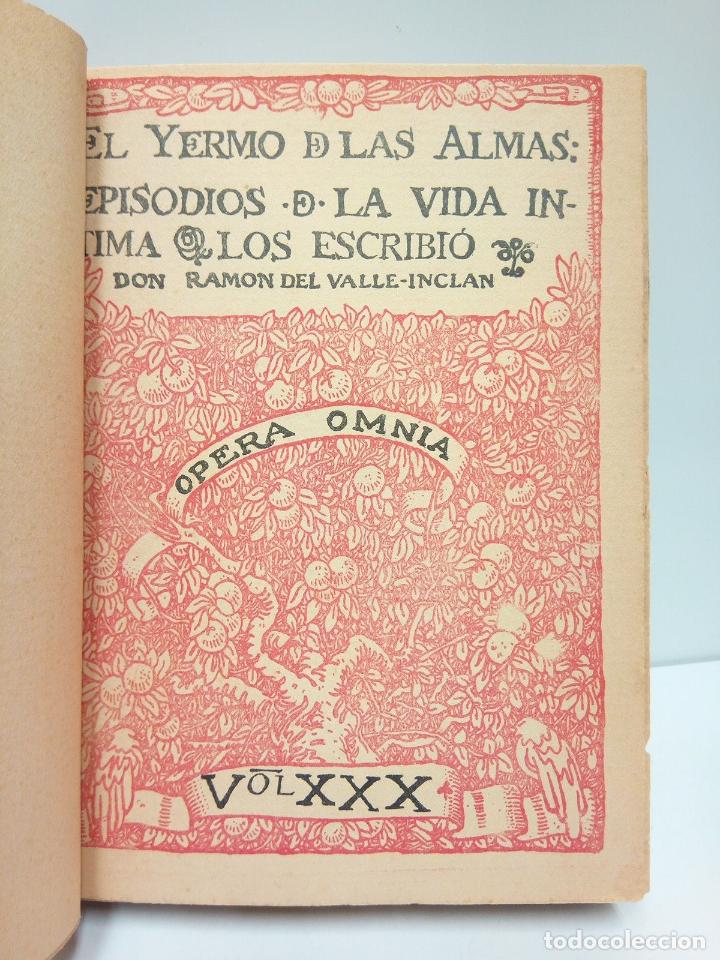 Libros: VALLE INCLAN, Ram&oacute;n del - El Yermo de las Almas: Episodios de la vida intima - Foto 4