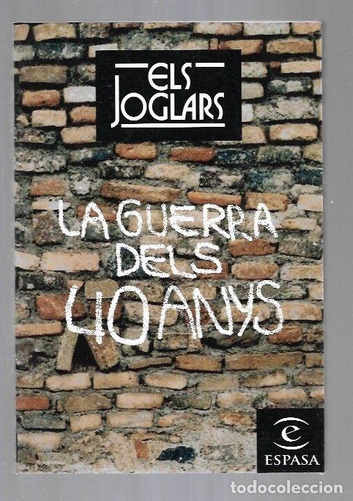 Libros: GUERRA DELS 40 ANYS - LA - ELS JOGLARS - Foto 3