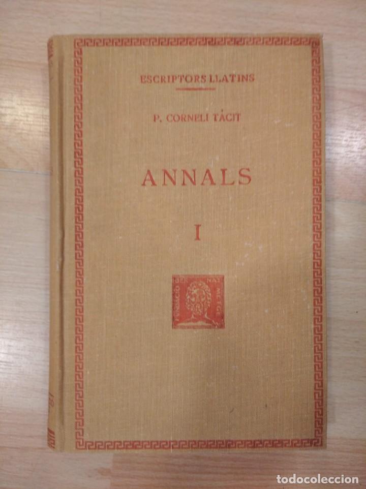 Libros: Annals. P. Corneli T&agrave;cit. Bernat Metge - Foto 1