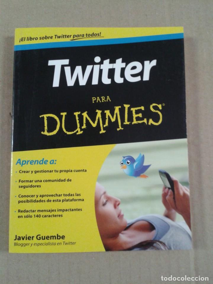Libros: TITTER PARA DUMMIES - EL LIBRO SOBRE TWITTER PARA TODOS - JAVIER GUEMBE. - Foto 1